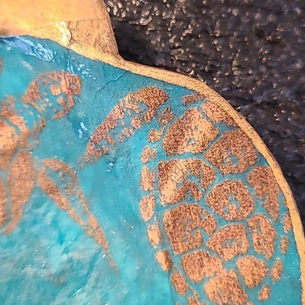 Turtle TRINKET SHELL (Handcrafted)